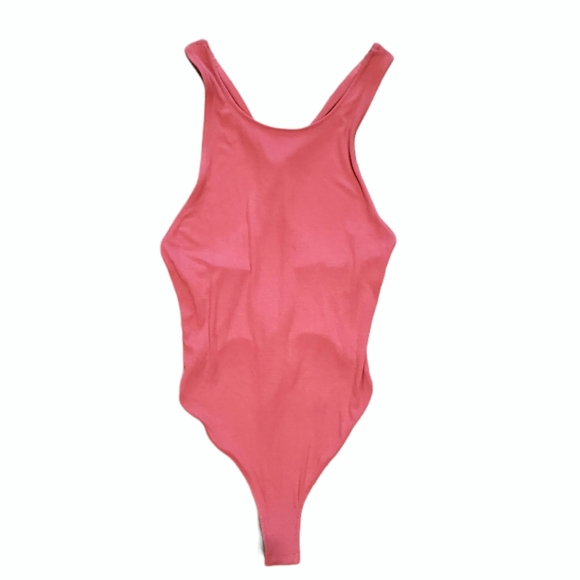 Free People Up And Around Bodysuit Cherry Red - Picture 7 of 9